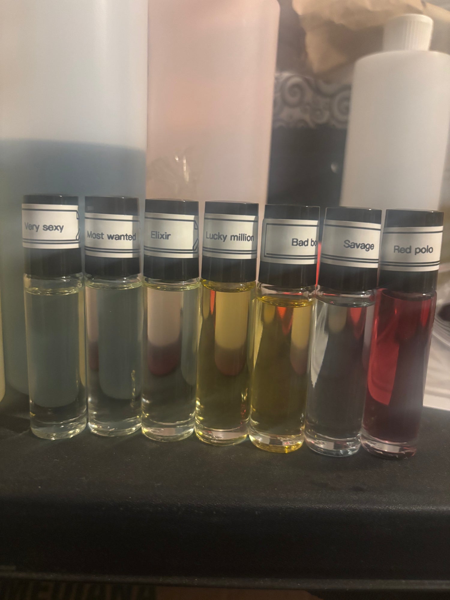Men perfume oils roll on